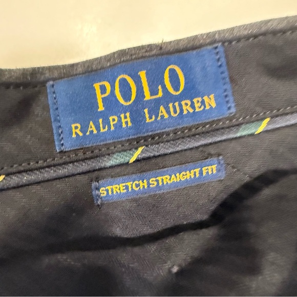 Polo Ralph Lauren Stretch Straight Fit Mens Pants Dark Gray Sz 42 X 32 NWT - Picture 8 of 10